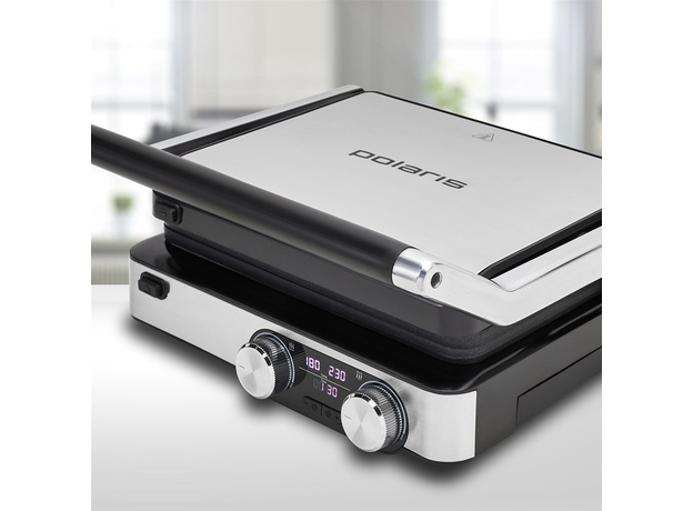 Гриль Polaris PGP 7001D серебряный - изображение 9