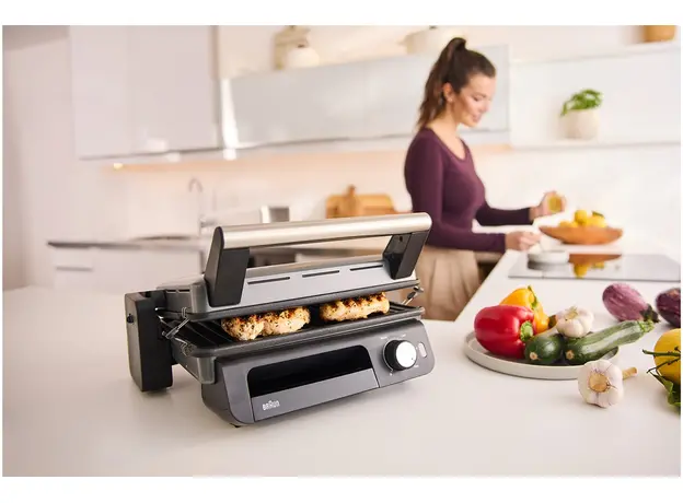 Контактный гриль (прижимной) Braun MultiGrill 5 CG5033IGY - изображение 9