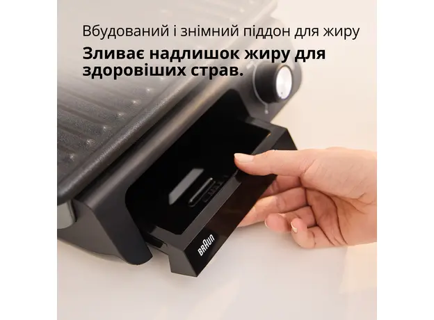 Контактный гриль (прижимной) Braun MultiGrill 5 CG5033IGY - изображение 4