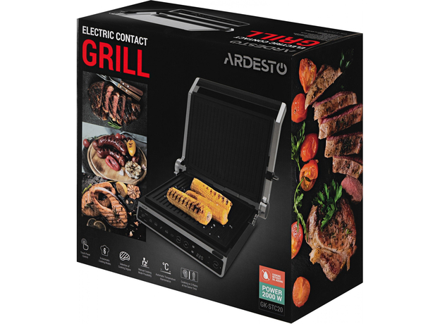 Гриль керамический ARDESTO GK-STC20 - изображение 15