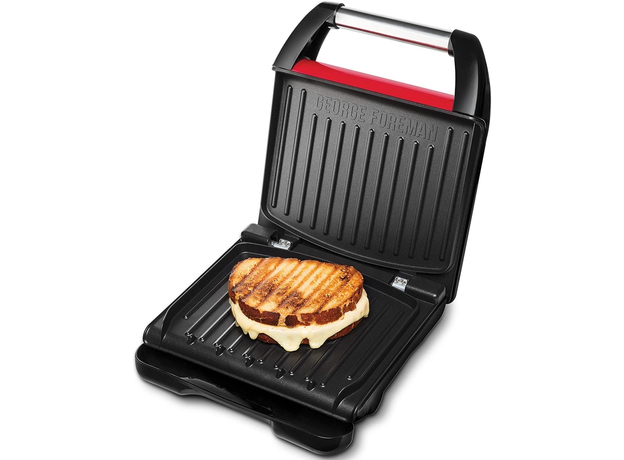Контактный гриль (прижимной) GEORGE FOREMAN 25030-56 Compact Steel - изображение 3