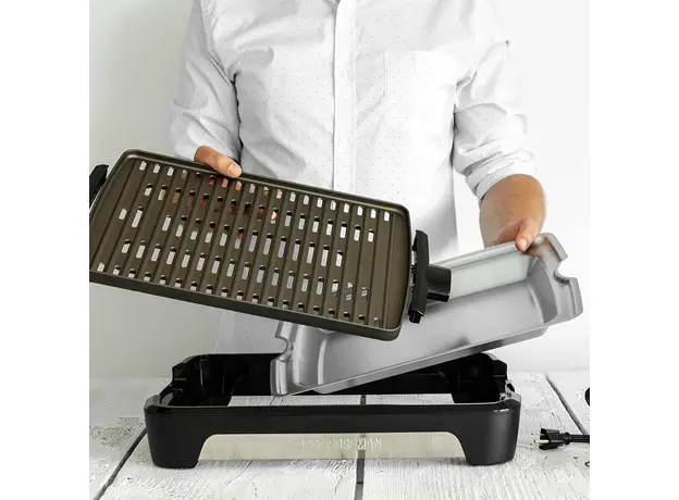 Гриль-барбекю George Foreman Smokeless BBQ Grill Large 25850-56 черный - изображение 4