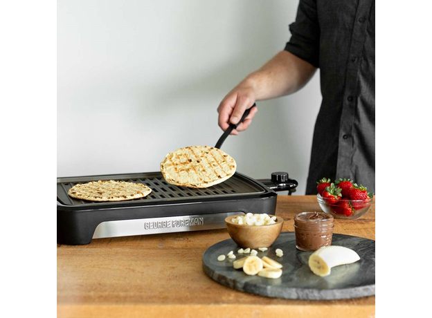 Гриль-барбекю George Foreman Smokeless BBQ Grill Large 25850-56 черный - изображение 10