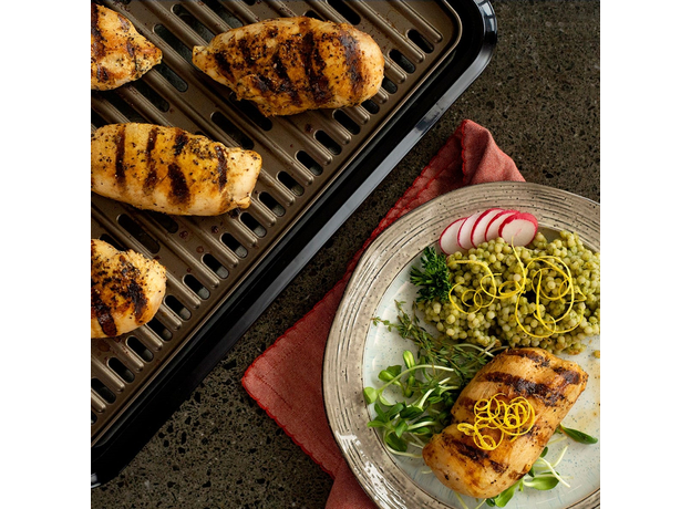 Гриль-барбекю George Foreman Smokeless BBQ Grill Large 25850-56 черный - изображение 12