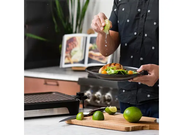 Гриль-барбекю George Foreman Smokeless BBQ Grill Large 25850-56 черный - изображение 13