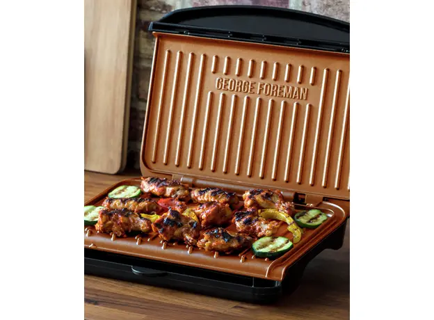 Контактный гриль (прижимной) George Foreman Fit Grill Medium 25811-56 черный - изображение 4