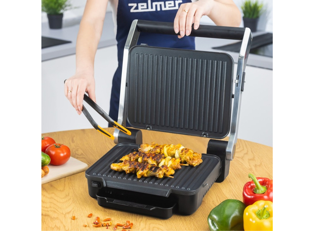 Контактный гриль (прижимной) ZELMER ZPR2600 - изображение 14