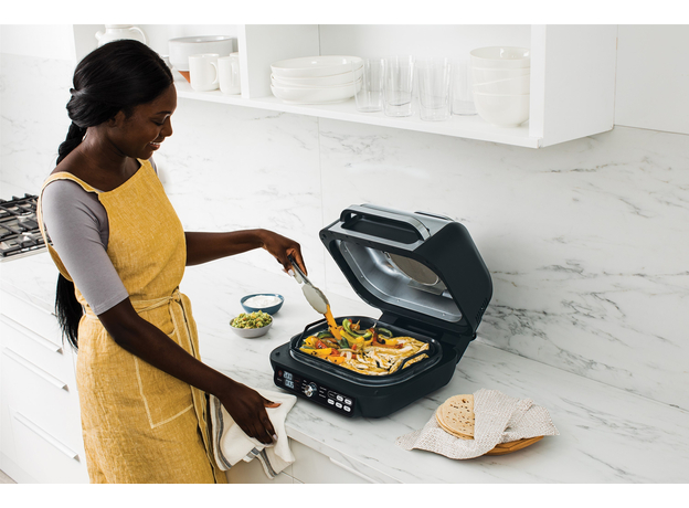 Гриль Ninja Foodi MAX Health MultiGrill & Air Fryer с Cooking probe AG651EU - изображение 8