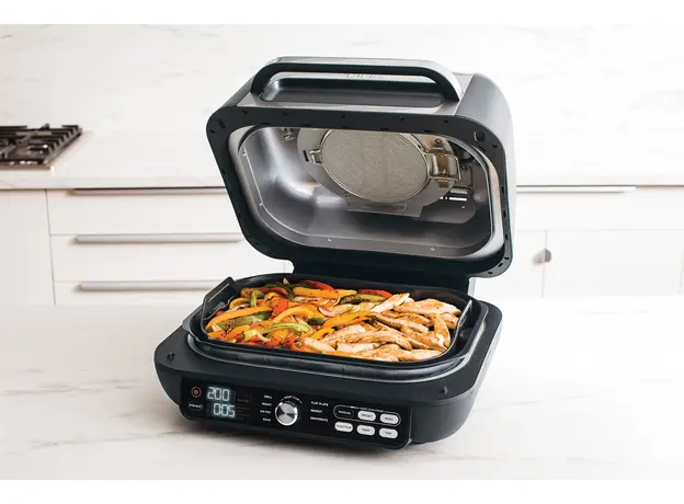 Гриль Ninja Foodi MAX Health MultiGrill & Air Fryer с Cooking probe AG651EU - изображение 9