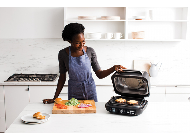 Гриль Ninja Foodi MAX Health MultiGrill & Air Fryer с Cooking probe AG651EU - изображение 15