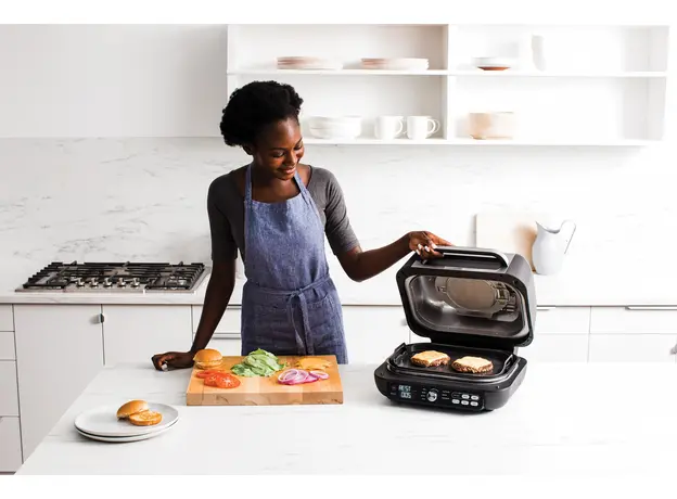 Гриль Ninja Foodi MAX Health MultiGrill & Air Fryer с Cooking probe AG651EU - изображение 15