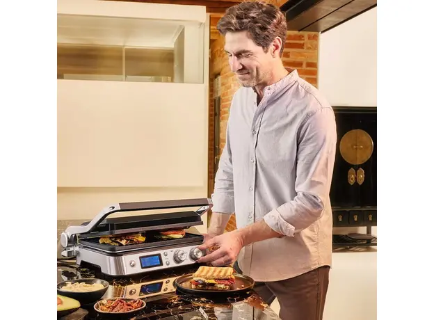 Контактный гриль (прижимной) BRAUN MultiGrill 9 CG9040 - изображение 5