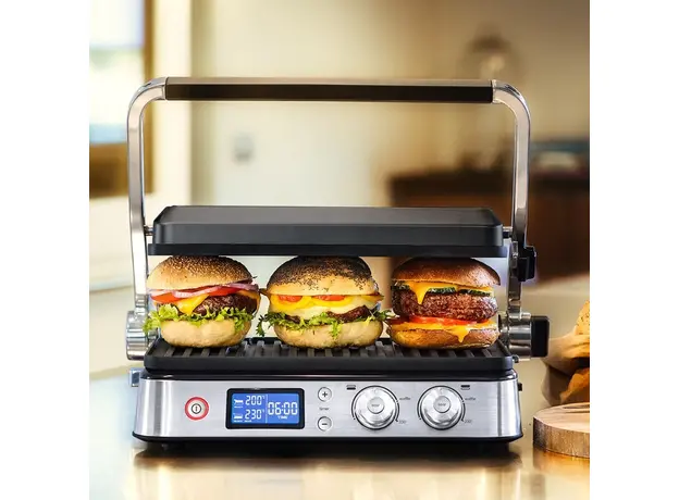 Контактный гриль (прижимной) BRAUN MultiGrill 9 CG9040 - изображение 7