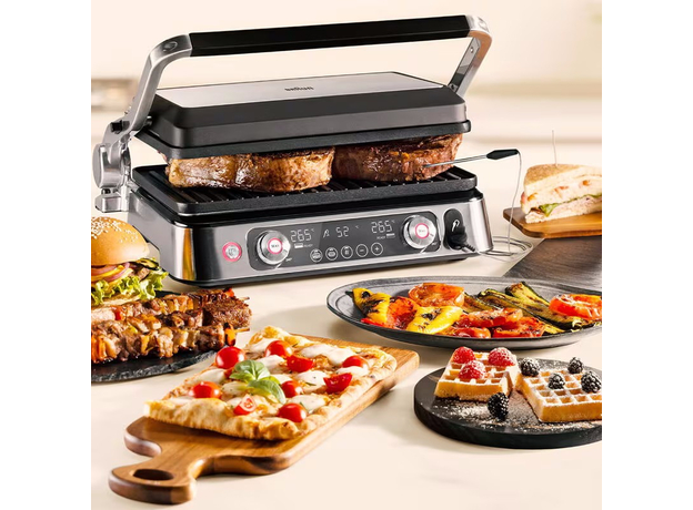 Контактный гриль (прижимной) BRAUN MultiGrill 9 Pro CG9167 - изображение 8
