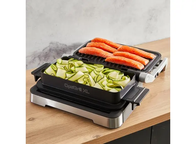 Контактный гриль (прижимной) Tefal OptiGrill 4 in 1 XL GC784D - изображение 11
