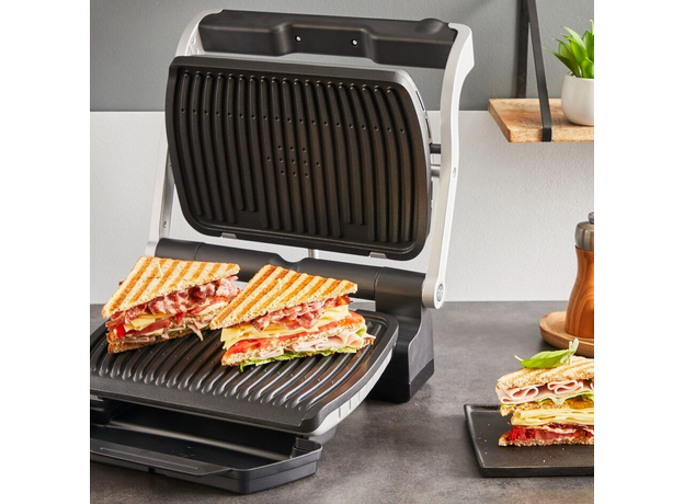 Контактный гриль (прижимной) TEFAL OptiGrill+ GC717D10 - изображение 6