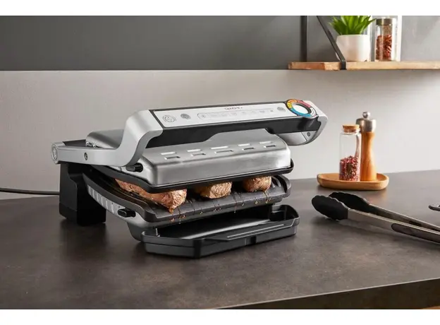 Контактный гриль (прижимной) TEFAL OptiGrill+ GC717D10 - изображение 7
