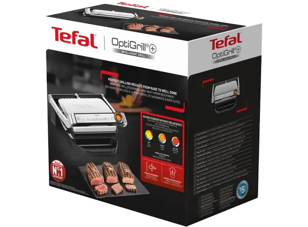 Контактный гриль (прижимной) TEFAL OptiGrill+ GC717D10 - изображение 18