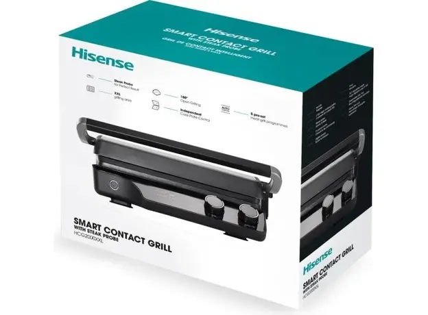 Контактный гриль (прижимной) HISENSE HCG2000XXL - изображение 32