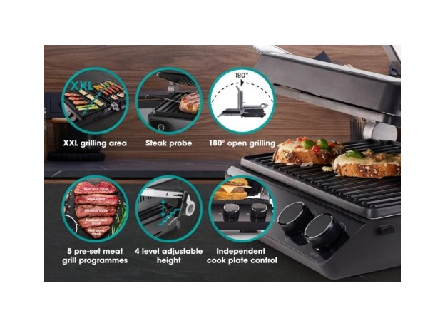 Контактный гриль (прижимной) HISENSE HCG2000XXL - изображение 31