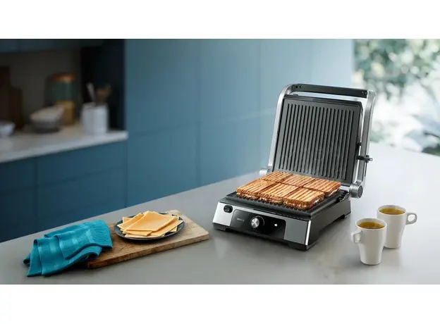 Контактный гриль (прижимной) Philips Series 5000 HD6301/90 - изображение 5