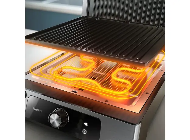 Контактный гриль (прижимной) Philips Series 5000 HD6301/90 - изображение 6