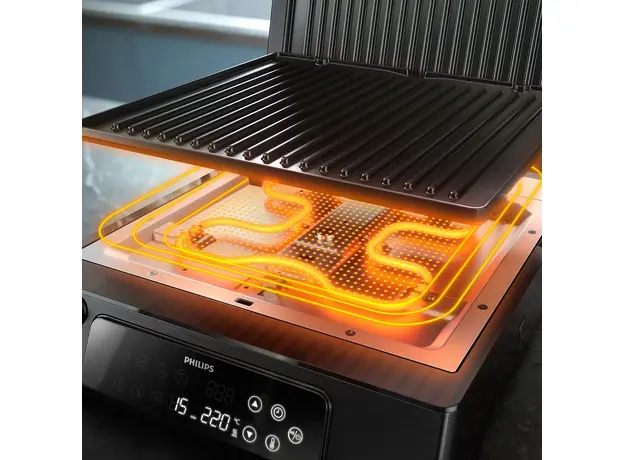 Контактный гриль (прижимной) PHILIPS 7000 Series HD6307/70 - изображение 6