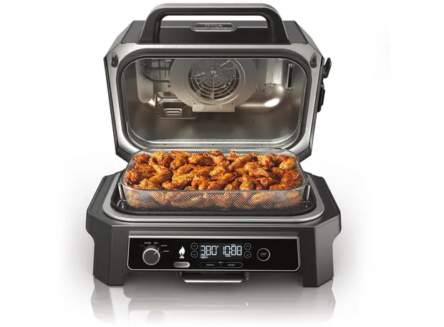 Электрический гриль-барбекю и коптильня Ninja Woodfire Pro XL OG850EU - изображение 6