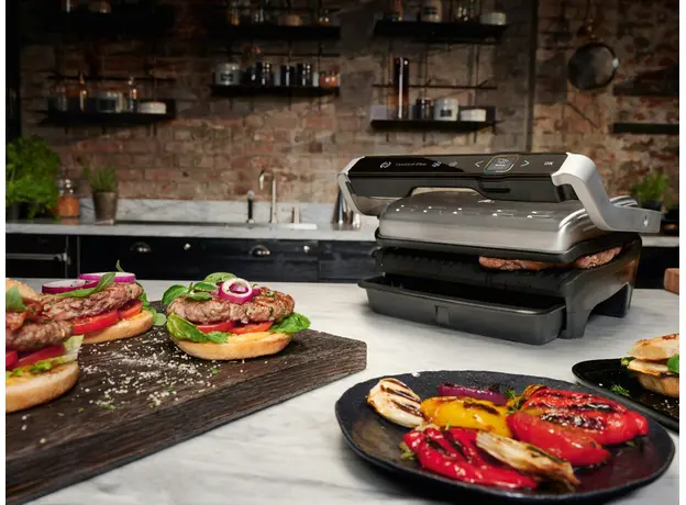 Контактный гриль (прижимной) TEFAL OptiGrill Elite GC750D30 - изображение 11