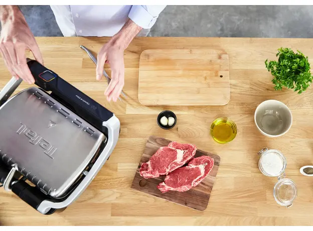 Контактный гриль (прижимной) TEFAL OptiGrill Elite GC750D30 - изображение 12