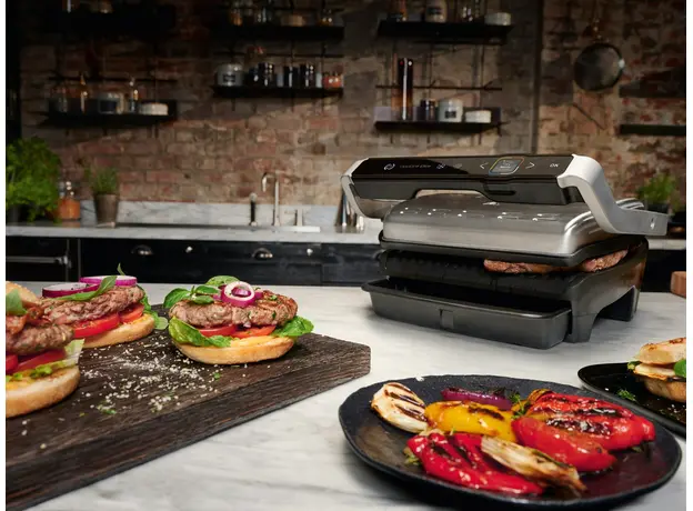 Контактный гриль (прижимной) TEFAL OptiGrill Elite GC750D30 - изображение 14