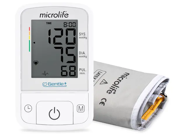 Тонометр автоматический Microlife BP A2 Basic с адаптером, большая манжета 