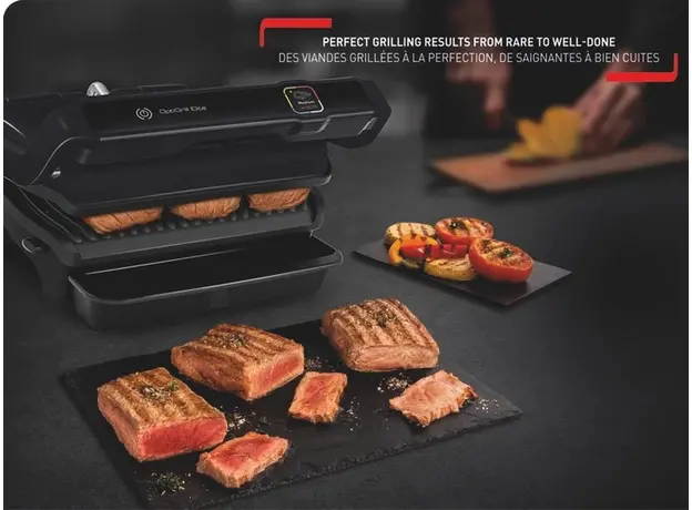 Контактный гриль (прижимной) TEFAL OptiGrill Elite GC750830 - изображение 12