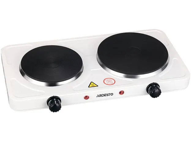 Настольная плита электрическая Ardesto ECS-J225W двухконфорочная - изображение 2