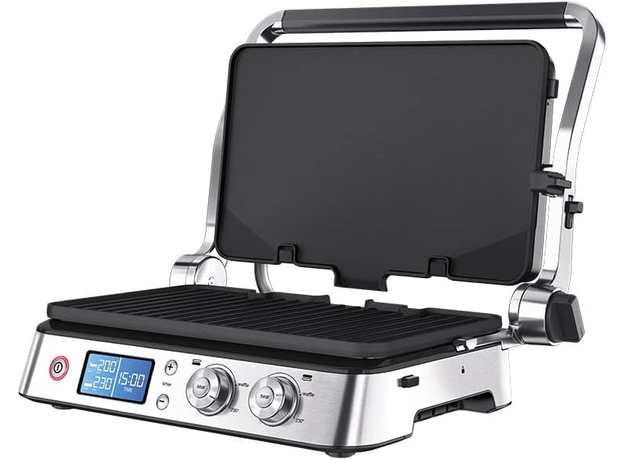 Контактный гриль (прижимной) Braun MultiGrill 9 Contact grill CG 9043 нержавейка (CG9043) 