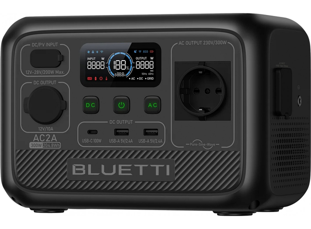 Зарядная станция Bluetti AC2A / 300 Вт / 204.8 Вт⋅ч / LiFePO4 