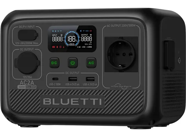 Зарядная станция Bluetti AC2A / 300 Вт / 204.8 Вт⋅ч / LiFePO4 