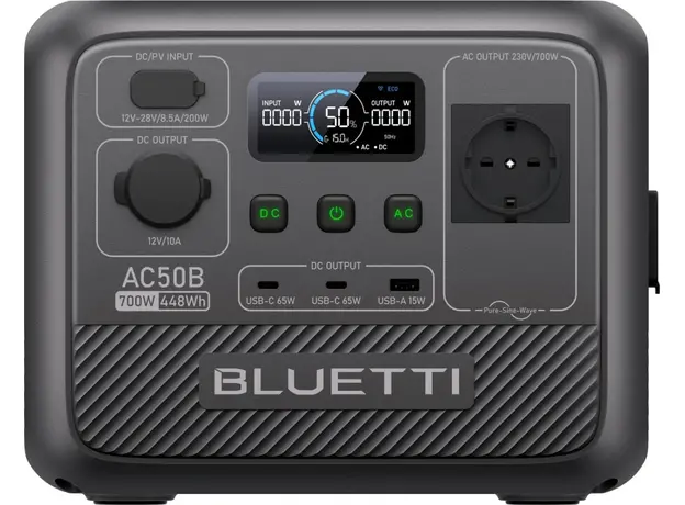 Зарядная станция Bluetti AC50B / 700 Вт / 448 Вт⋅ч / LiFePO4 (PB931484) 