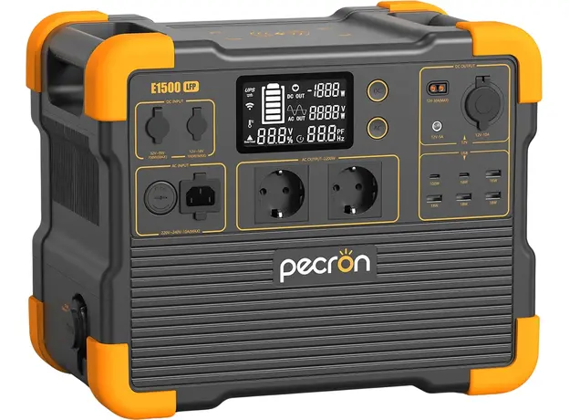 Зарядная станция Pecron E1500LFP / 2200 Вт / 1536 Вт⋅ч / LiFePO4 (E1500LFP) 