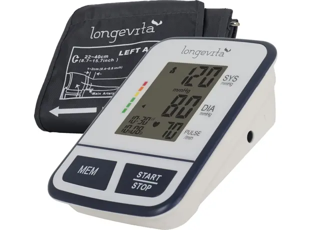 Тонометр LONGEVITA BP-1303 для измерения артериального давления на плече 
