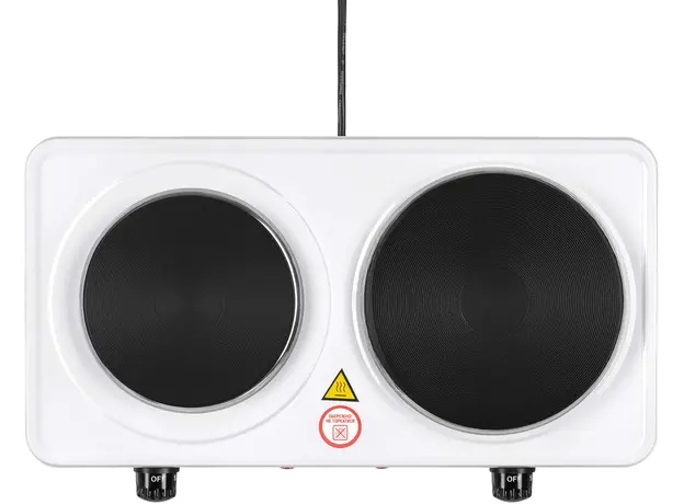 Настольная плита электрическая Ardesto ECS-J225W двухконфорочная - изображение 5