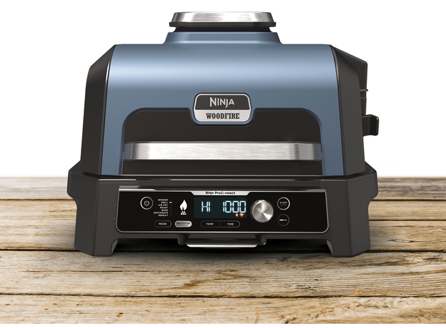 Гриль кухонный Ninja Woodfire Pro Connect XL Electric BBQ Grill & Smoker OG901 синий - изображение 19