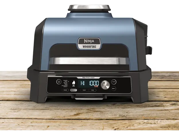 Гриль кухонный Ninja Woodfire Pro Connect XL Electric BBQ Grill & Smoker OG901 синий - изображение 19
