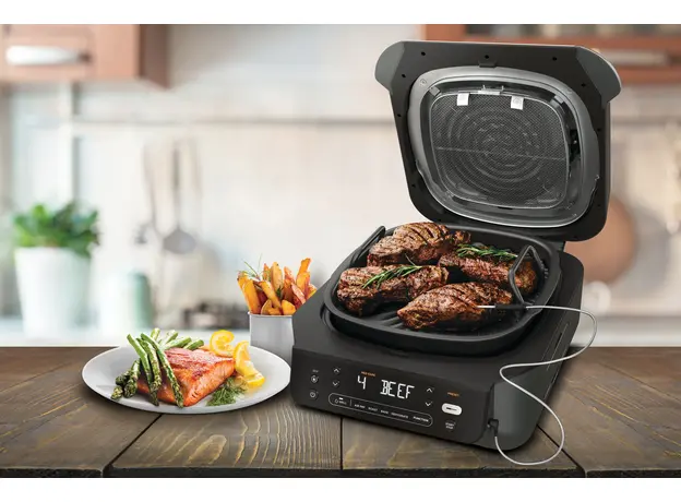 Гриль Ninja Sizzle Air Grill & Air Fryer з Cooking probe (EG351EU) - изображение 19