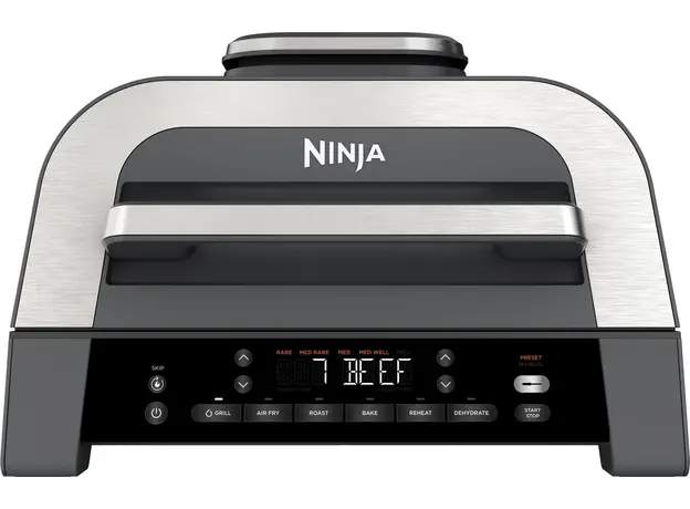 Гриль Ninja Sizzle MAX Air Grill & Air Fryer Cooking probe (DG551EU) 