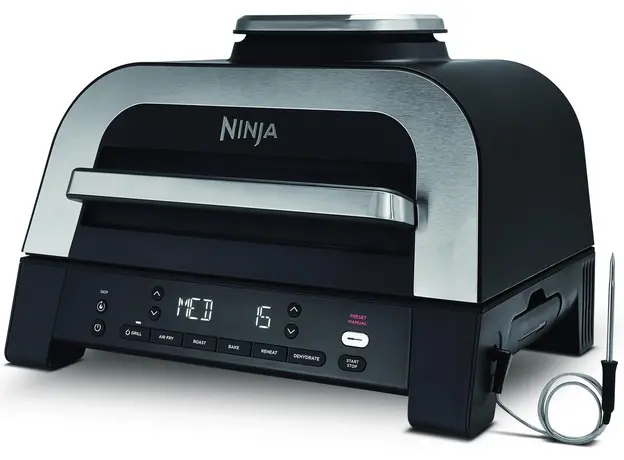 Гриль Ninja Sizzle MAX Air Grill & Air Fryer Cooking probe (DG551EU) - изображение 7