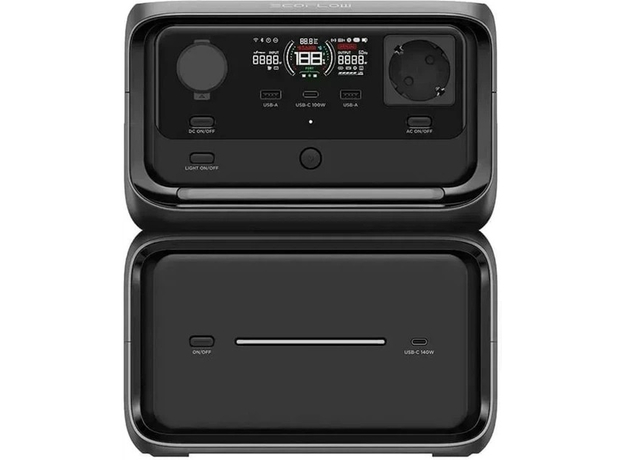 Зарядная станция EcoFlow RIVER 3 Max Plus Wireless / 600 Вт / 858 Вт⋅ч / LiFePO4 (EFRIVER3MP-Wireless-EU-CBOX) - изображение 2