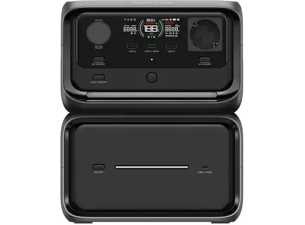 Зарядная станция EcoFlow RIVER 3 Max Plus Wireless / 600 Вт / 858 Вт⋅ч / LiFePO4 (EFRIVER3MP-Wireless-EU-CBOX) - изображение 2