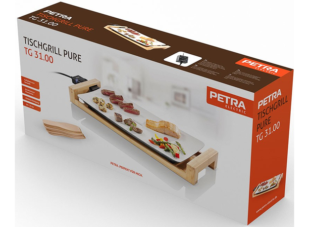 Гриль-барбекю керамический Petra TG 31.00 белый - изображение 2
