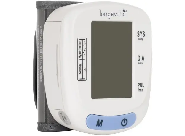 Тонометр автоматический LONGEVITA BP-201M для измерения артериального давления на запьястье - изображение 4